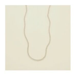 Made By Mary Curb Chain Necklace - Silver